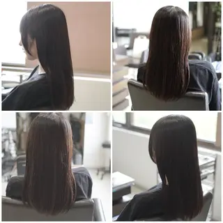 ロング パーマ 中島 剛のヘアスタイル