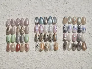 ミディアム nail salon núcleo 【ヌクレオ】所属・ネイルサロン núcleoヌクレオのネイルデザイン