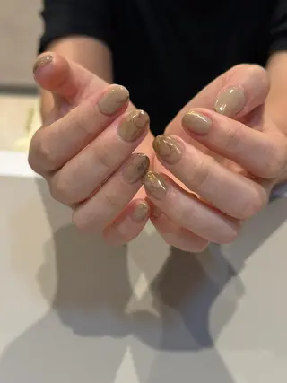 ショート カラー パーマ ヘアアレンジ メンズ キッズ ネイル マツエク・マツパ アイブロウ ar. harajukuのネイルデザイン