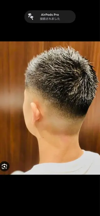 ショート メンズ 堀 真人のヘアスタイル