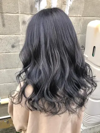 カラー ダブルスキルエクステ /羽エクステ白石宇由のヘアスタイル