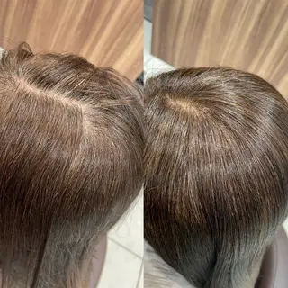 セミロング カラー レイヤー🧸ショート 🤎店長anju🪽のヘアスタイル