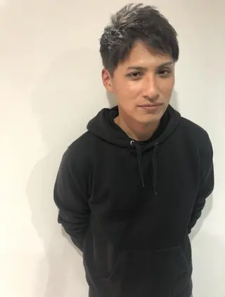 ショート 関西センターパート メンズモデル募集のヘアスタイル