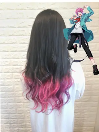 ロング カラー ヘアアレンジ 🌿‬ ܸAir 透明感🌱西村知佳のヘアスタイル