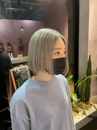 カラー 艶感透明感カラー🤍 hinaのヘアスタイル