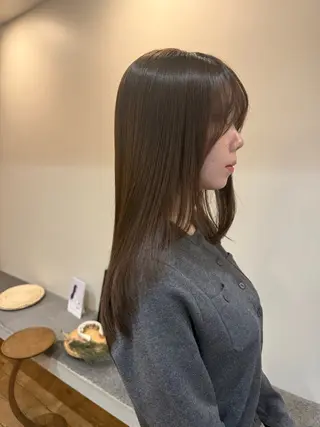 ロング カラー 💛🤍U too e’s /店長🧸のヘアスタイル