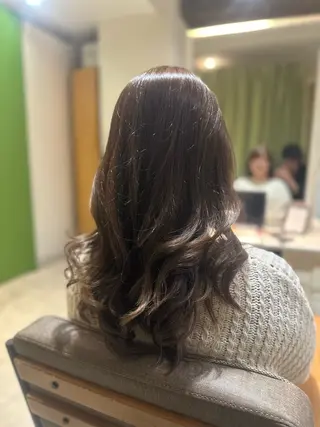 セミロング 林 耕太郎のヘアスタイル