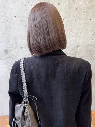 ミディアム カラー パーマ ヘアアレンジ 💖美髪矯正💖 辻未侑のヘアスタイル