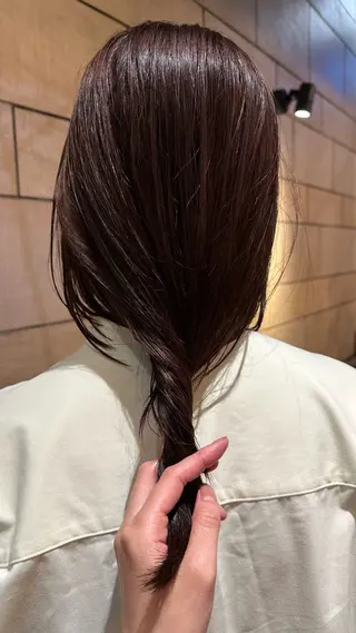 セミロング カラー ショートカットパー マ🫧kotoneのヘアスタイル