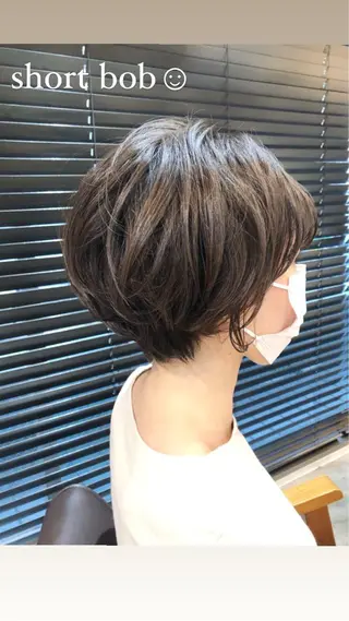 ショート カラーアンドケアリタ kitamuuuのヘアスタイル