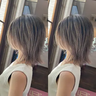 ミディアム 大橋 拓矢のヘアスタイル