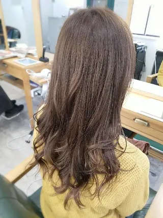 ロング すずき えりのヘアスタイル