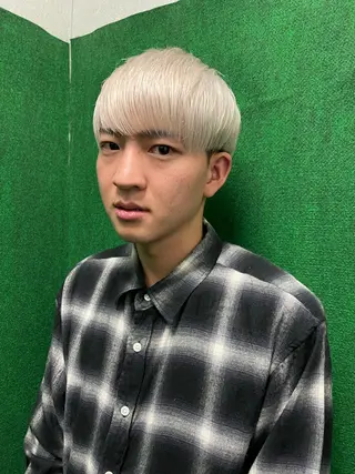 ショート カラー メンズ メンズスタイル /メンズパーマ/須藤のヘアスタイル