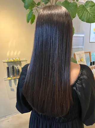 ロング 【ツヤ髪特化】 スズキアキエのヘアスタイル