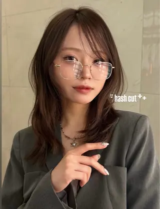 セミロング sisterリノ 国分寺★渋谷レイヤーのヘアスタイル