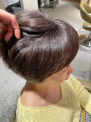 ショート 透明感カラー🫧/ レイヤー/髪質改善のヘアスタイル