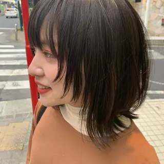 ミディアム circus by KENJE 町田店のヘアスタイル