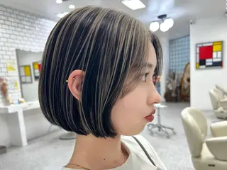 ミディアム カラー 【YUIMARL】 TATSUYAのヘアスタイル