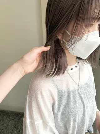 ミディアム カラー パーマ ヘアアレンジ メンズ キッズ ネイル マツエク・マツパ アイブロウ 🦕ウルフカット 🦕ａｋｉｈｏのヘアスタイル