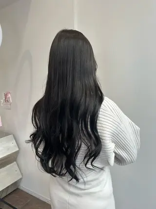 ロング カラー ナチュラルカラー 児玉優香のヘアスタイル