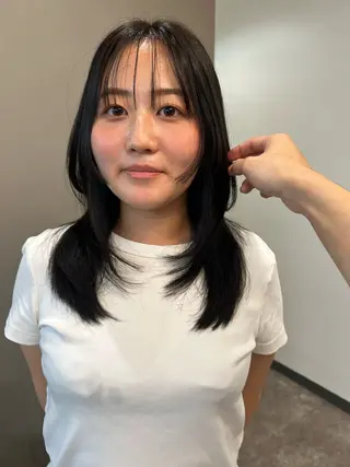 ロング カラー パーマ/透明感カラー 元町🌱takutoのヘアスタイル