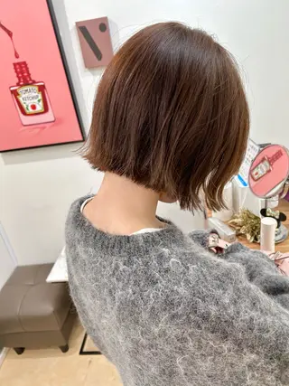 ショート カラー ameet ゆいのヘアスタイル