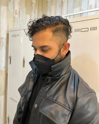 ショート カラー パーマ ヘアアレンジ メンズ 💎髪質改善特化💎 RUITOのヘアスタイル