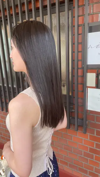 ロング カラー 鎌田卓也/髪質改善 /透明感カラーのヘアスタイル