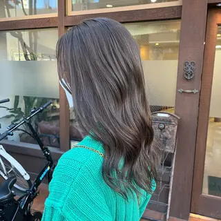 ロング 教野 真央のヘアスタイル