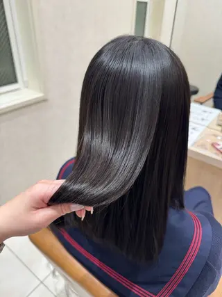 ミディアム パーマ 大人可愛いhair 🐾🩵HANAのヘアスタイル