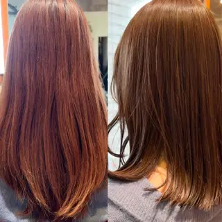 カラー 斎藤 夏美のヘアスタイル