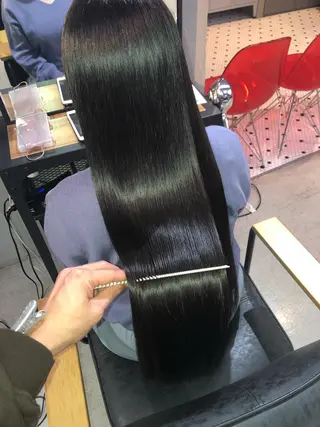 ロング 大友 正晴のヘアスタイル