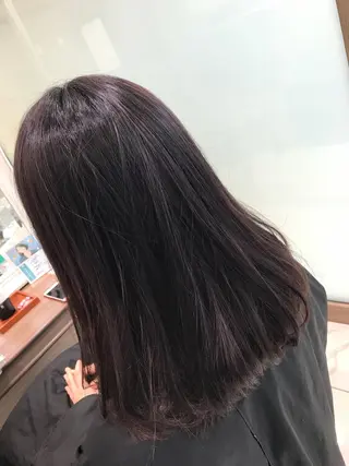 ミディアム カラー 【メンズ縮毛矯正】 田中秀斗のヘアスタイル