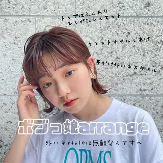 ミディアム レイヤー🧸ショート 🤎店長anju🪽のヘアスタイル