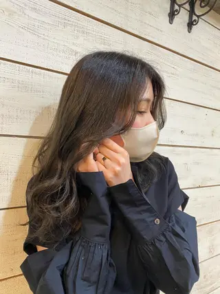 セミロング utsumi uran 吉祥寺のヘアスタイル
