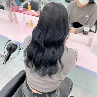 ロング カラー パーマ ヘアアレンジ メンズ 🤍透明感カラー🤍 似合わせ🤍AINEのヘアスタイル
