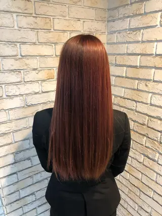 ロング カラー 東條 克義のヘアスタイル