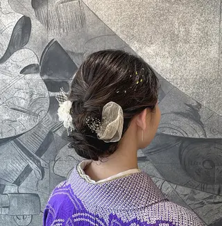 ヘアアレンジ NATSUMI 🐻❄️🤍のヘアスタイル