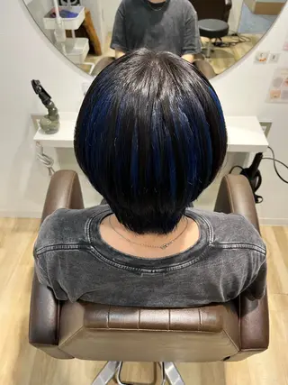 ショート カラー 🫧ハイトーン/ ブリーチ🫧白石航汰のヘアスタイル