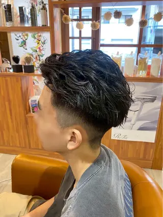 ショート メンズ なかじー/ カットモデル募集中のヘアスタイル