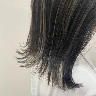 ミディアム カラー 透明感カラー/京橋/ reikoのヘアスタイル