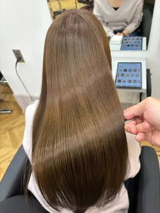 ロング 韓国レイヤー🇰🇷 美髪縮毛矯正🫧拓海のヘアスタイル