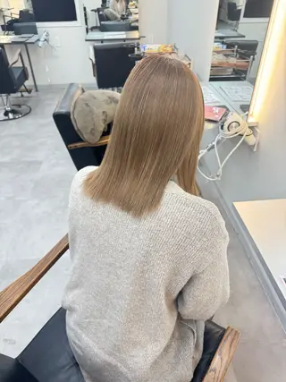 ミディアム カラー 🌼RIENS/原田 菜々華🌼のヘアスタイル