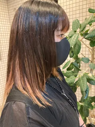 ミディアム 透明感カラー🫧 nanohaのヘアスタイル