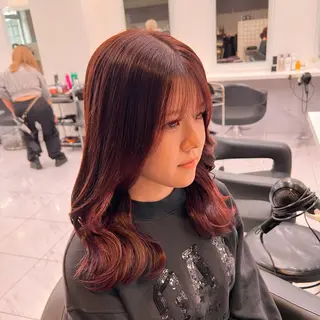 ロング カラー 💖札幌カラー 指名No.1💖玲奈のヘアスタイル