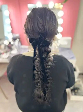 ロング 北本 美幸のヘアスタイル