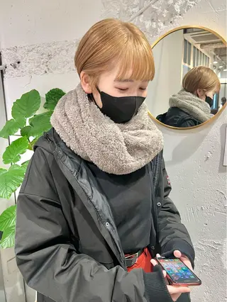 ショート 石井 菜々のヘアスタイル