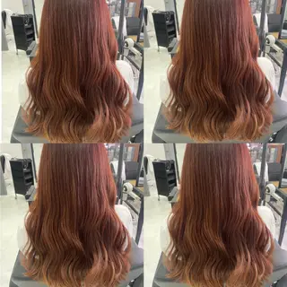 セミロング カラー 髪質改善×矯正🫧 韓国ヘアasamiのヘアスタイル