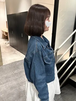 ショート カラー mao | 柔らか艶カラー🫧のヘアスタイル