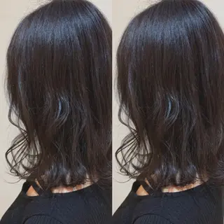 ミディアム カラー 齊藤 衣梨佳のヘアスタイル